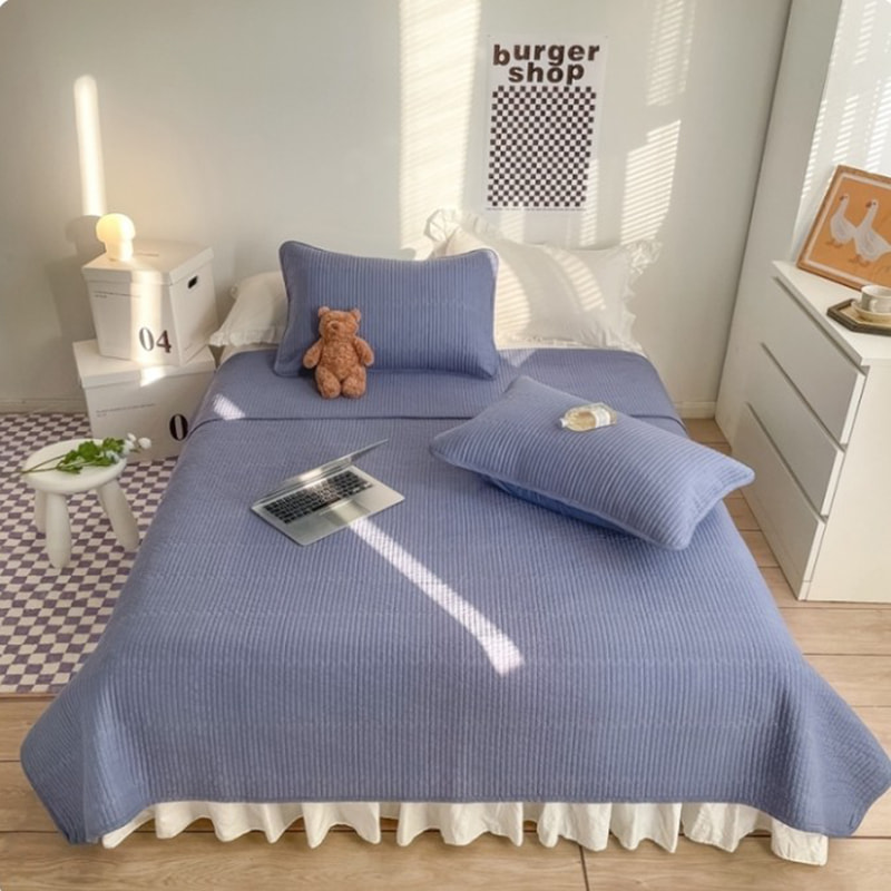 Gewatteerde kant vaste bedkamers set