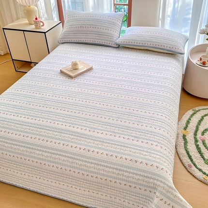 Pure katoenen gewatteerde beddover zacht gezellige elegantie
